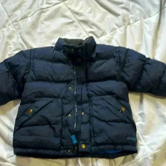 Baby Gap navy puffer coat size 18/24 months - Picture 1 of 7